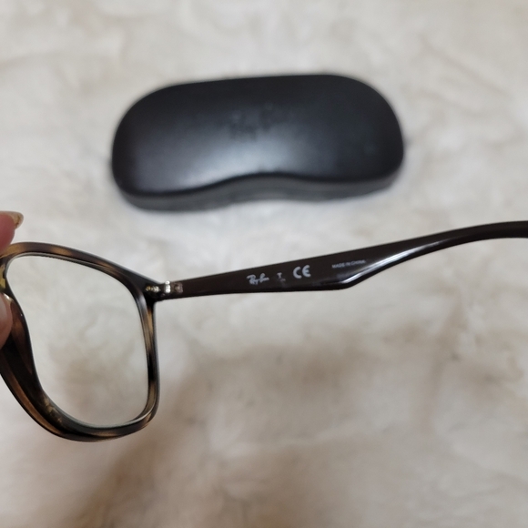 Ray Ban Eyeglasses Frames RB7066 OPTICS Polished Havana Tortoiseshell  Brown - Picture 6 of 11